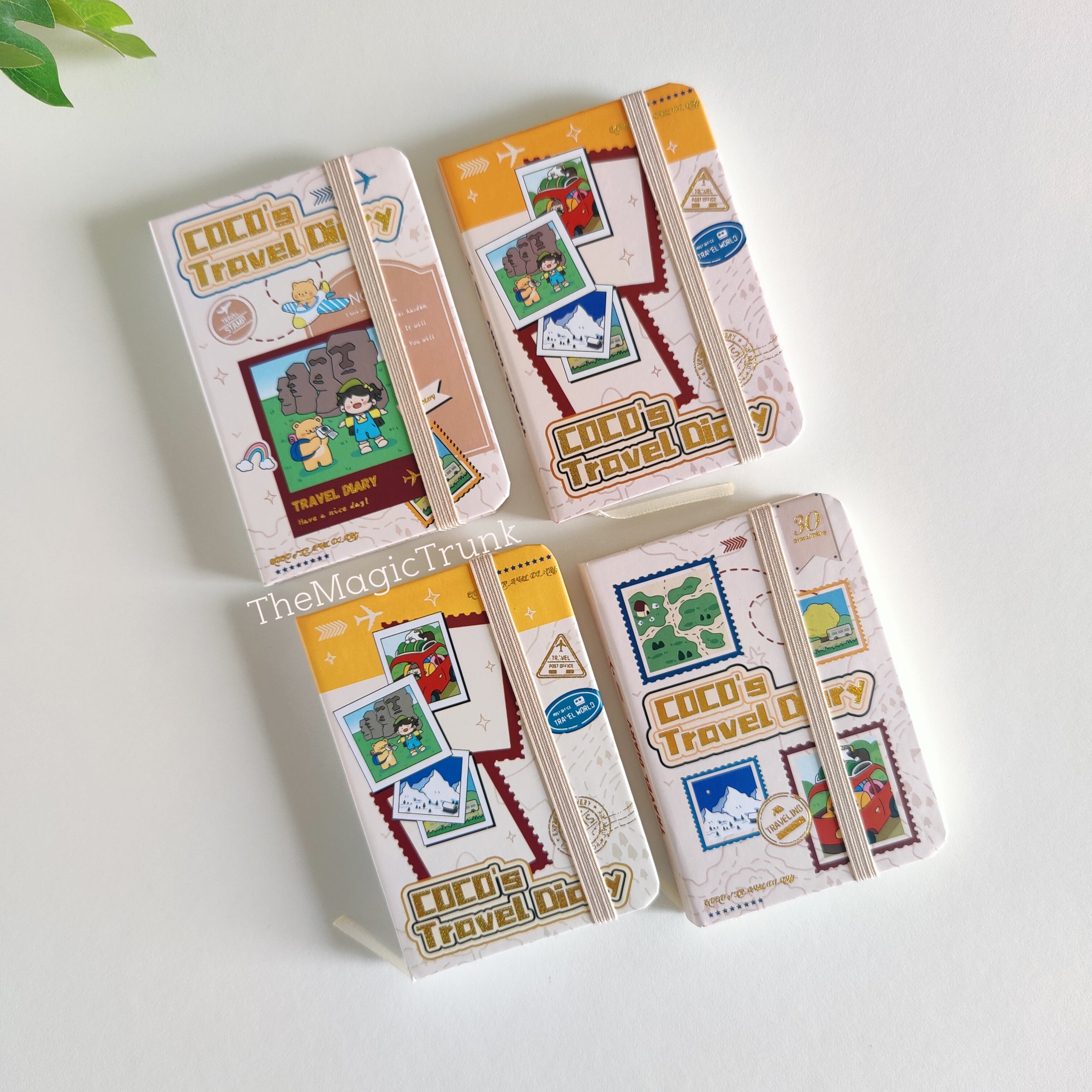 Coco's Travel Notebook Dairy A7 ( 1pc )