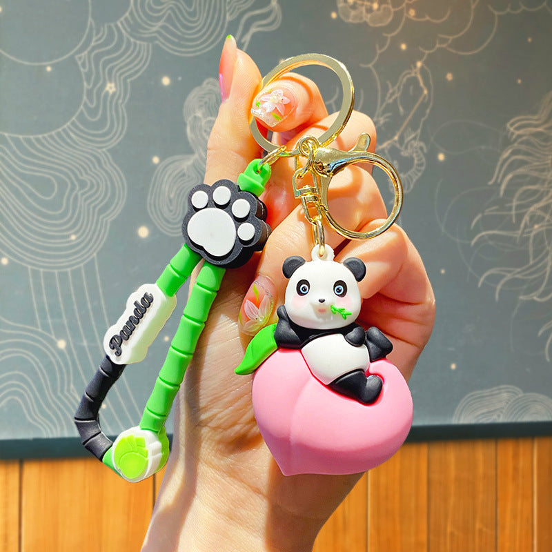 Panda Fruit Keychain ( 1pc )
