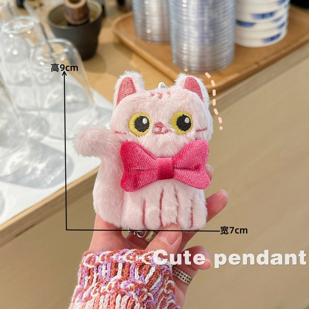 Princess Cat Plush Keychain ( 1pc )