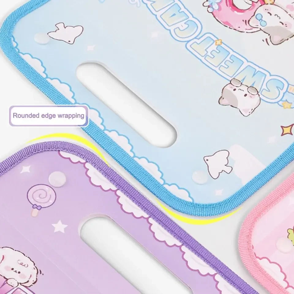 Cake Kawaii File Folder with Button Lock and Handle 12 Layers ( 1pc )