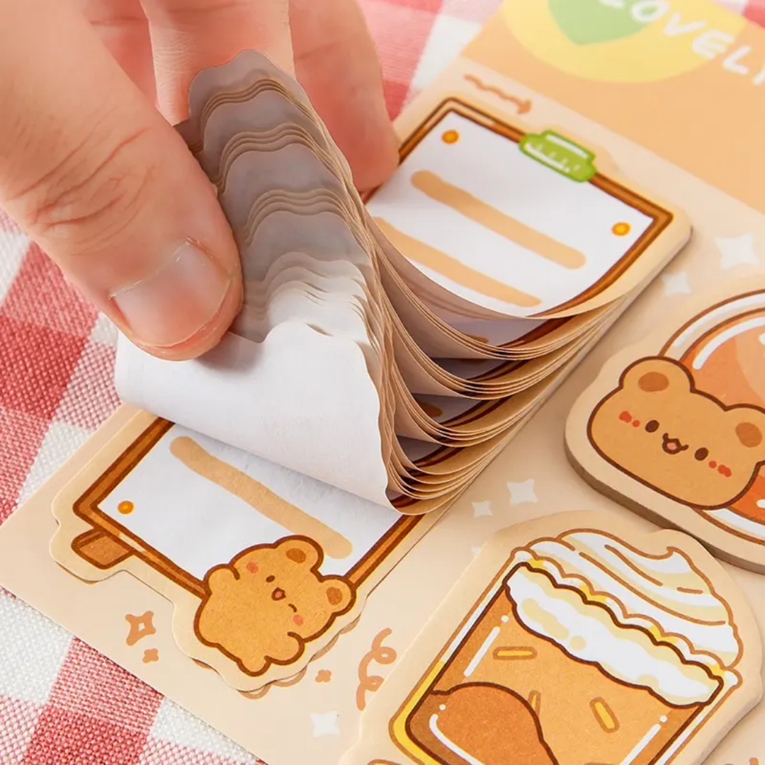 Chibi Charm Kawaii Sticky Notes ( 1pc )
