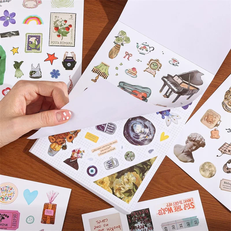 Daylight Gathering Collection Journaling Scrapbooking Sticker Book ( 50sheets )