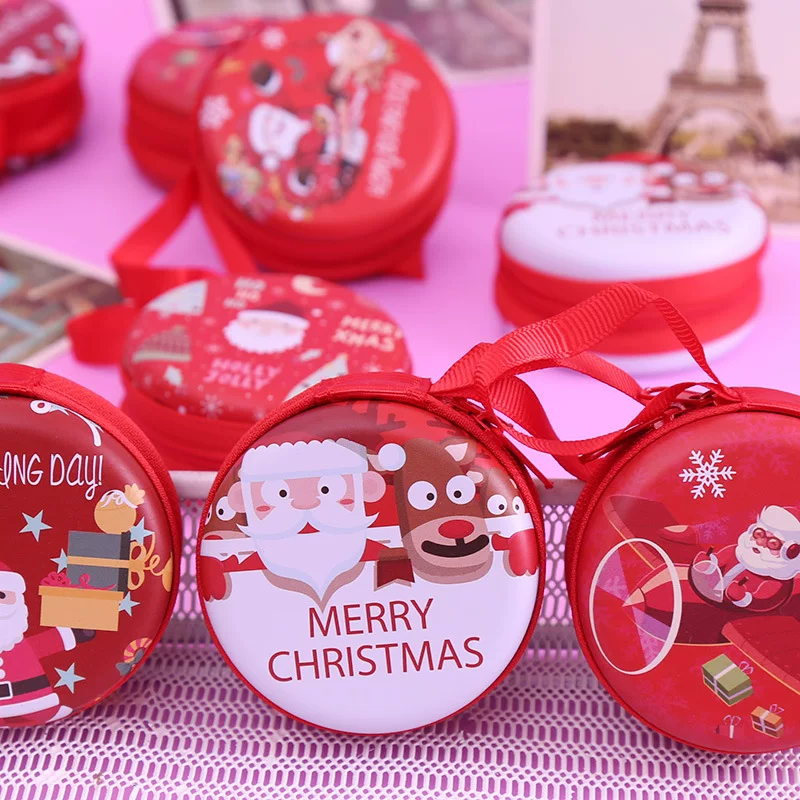 Christmas Round Tin ( 1pc )