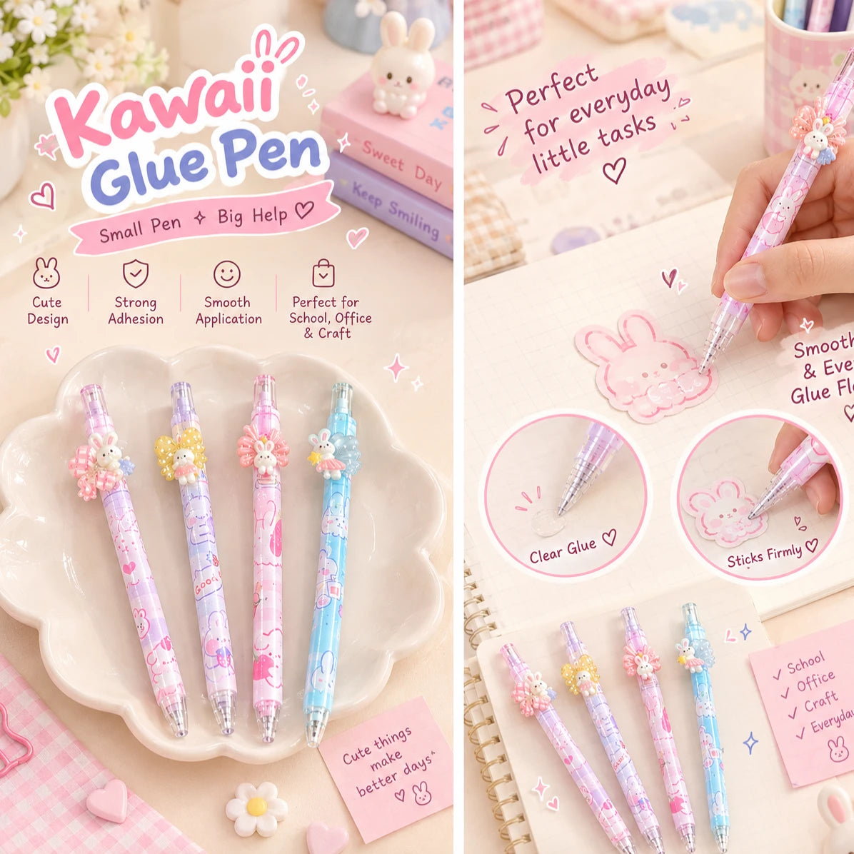 Kawaii Glue Pen ( 1pc )