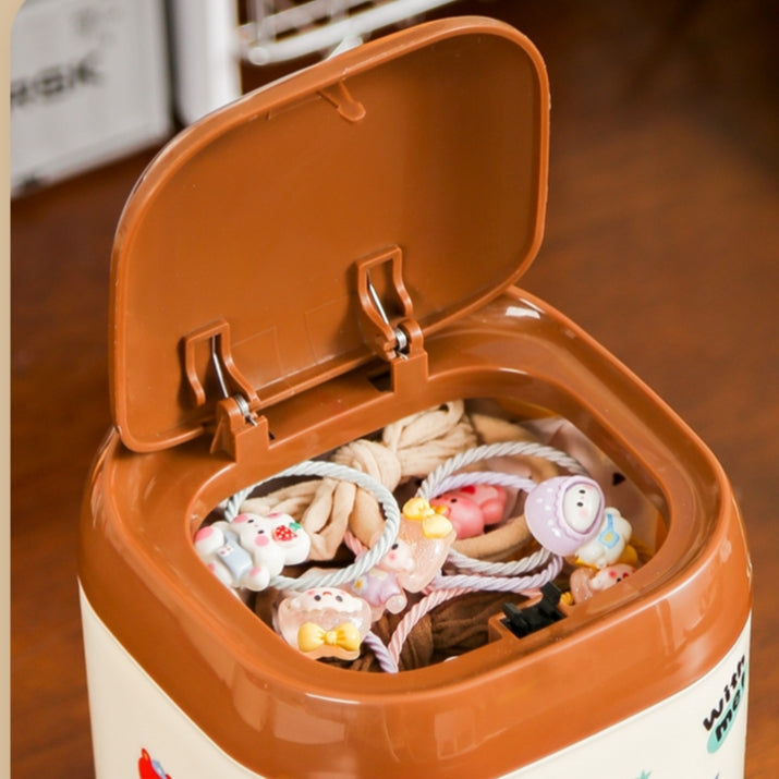 Kawaii Dustbin Trash Can ( 1pc )