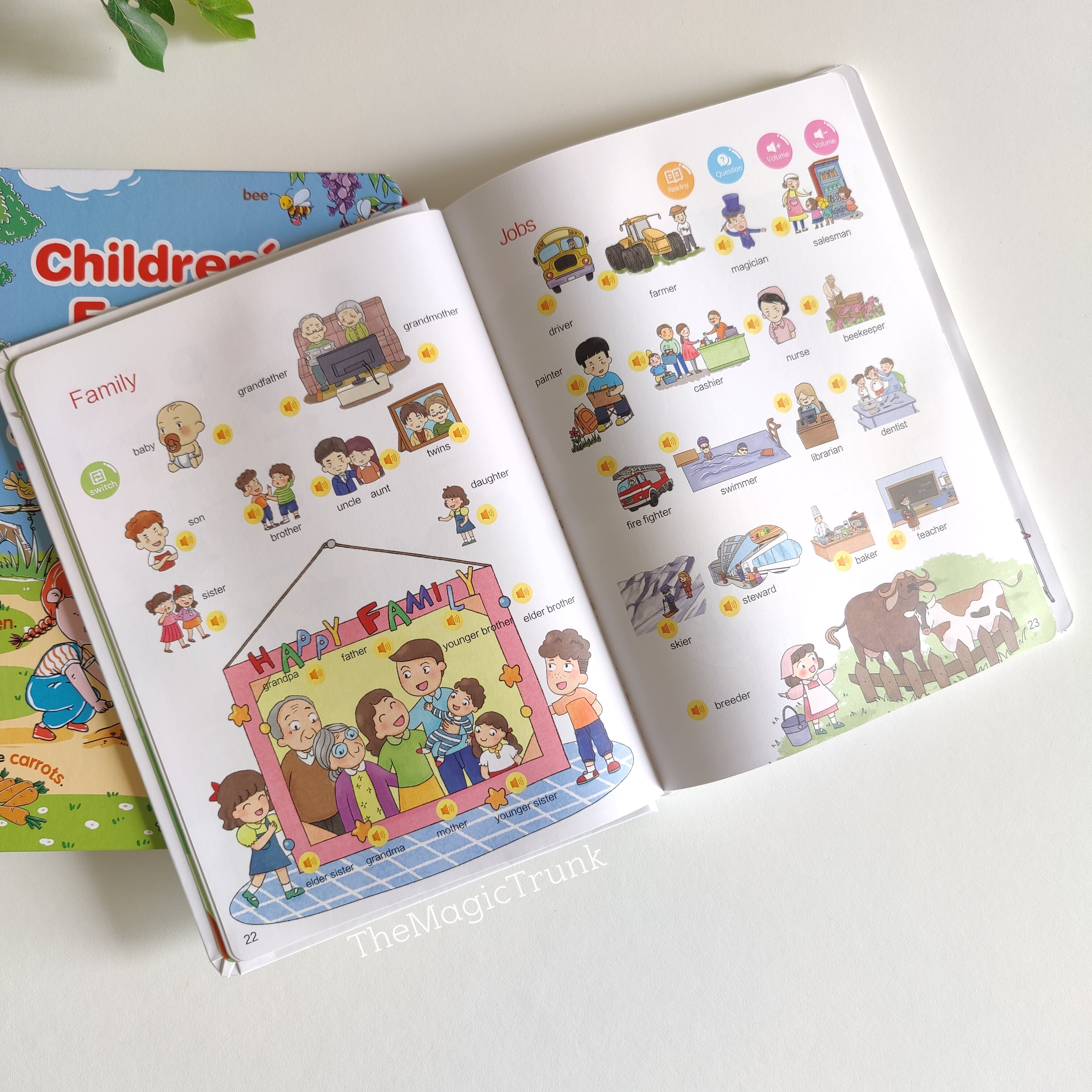 Interactive English Learning Kids Audio Book Rechargable ( 1pc )