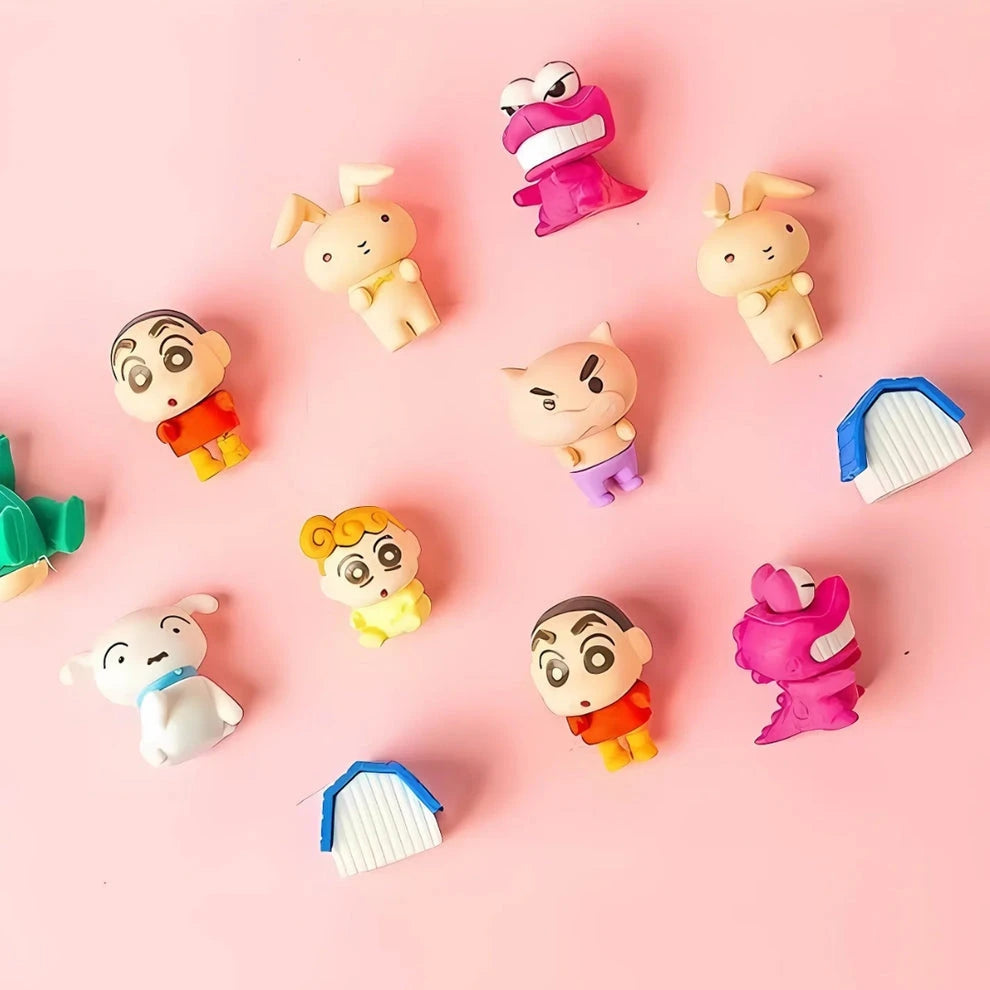 Shinchan 3D Mystery Surprise Erasers ( 1 pack )