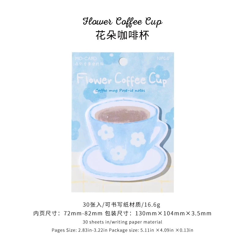Cup Collector Adorable Sticky Notes ( 1pc )