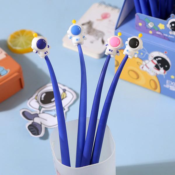 Space Astronaut Dancing Gel Blue Ink Pen ( 2pcs )