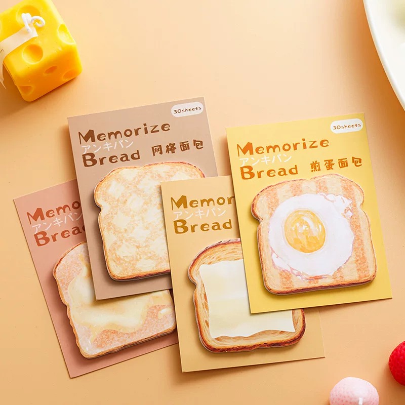 Bread Sticky Notes ( 1pc )