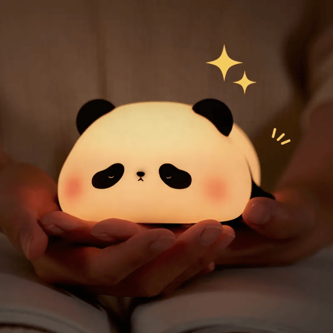 Panda Sleeping Silicon Lamp Rechargeable ( 1pc )