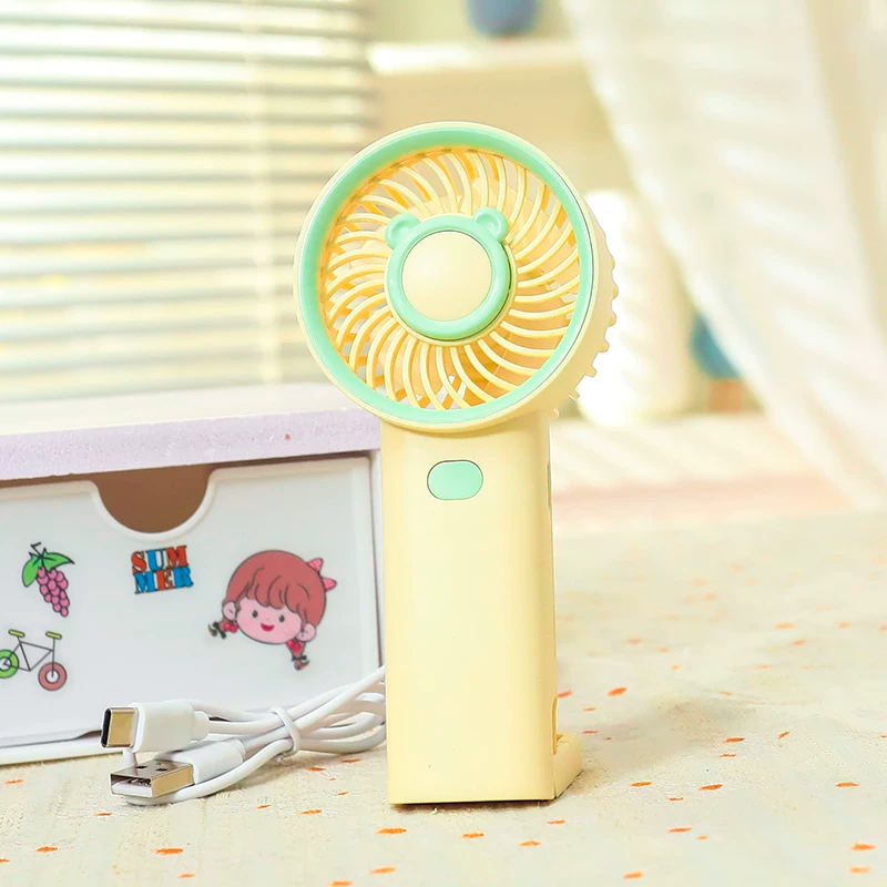 Pastel Three Speed Rechargable Fan ( 1pc )