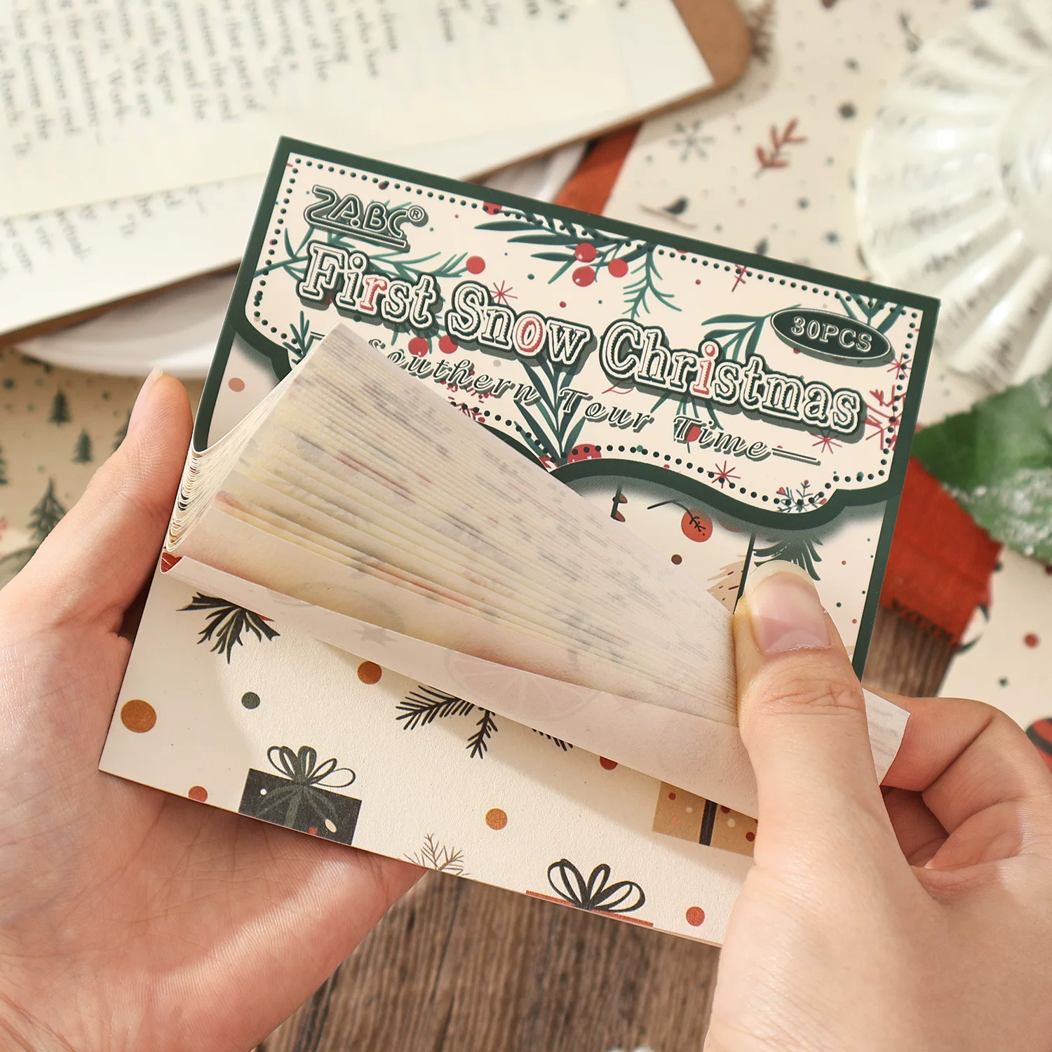 Southern Tour Journaling Scrapbooking Texture Paper Set ( 30 sheets )