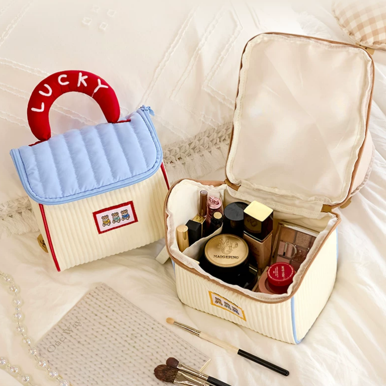 Pinteresty Hut Style Cosmetic Vanity Pouch ( 1pc )