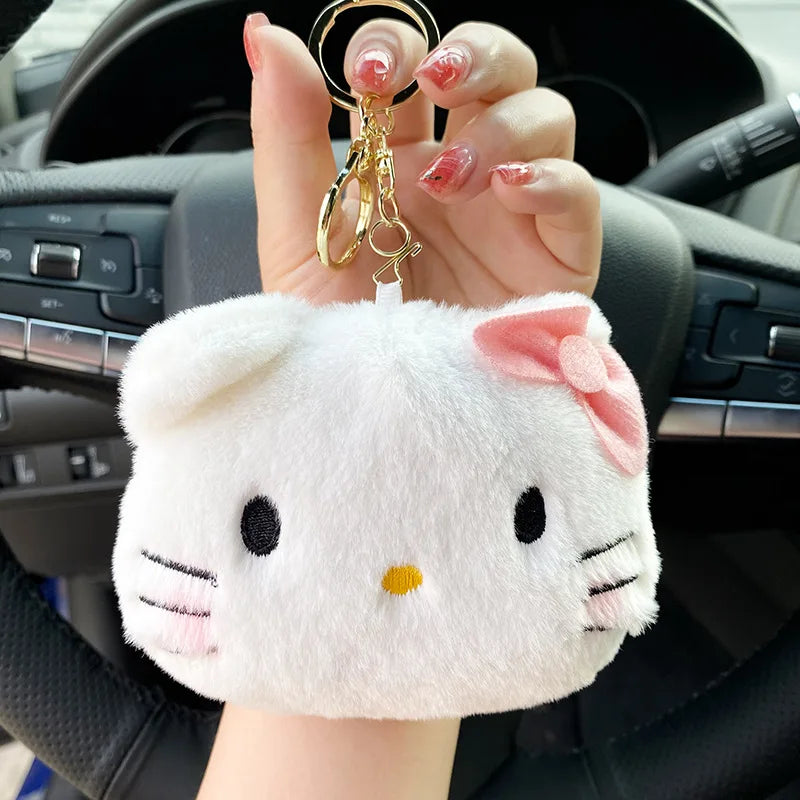 Hello Kitty Plush Keychain Pouch ( 1pc ) – The Magic Trunk