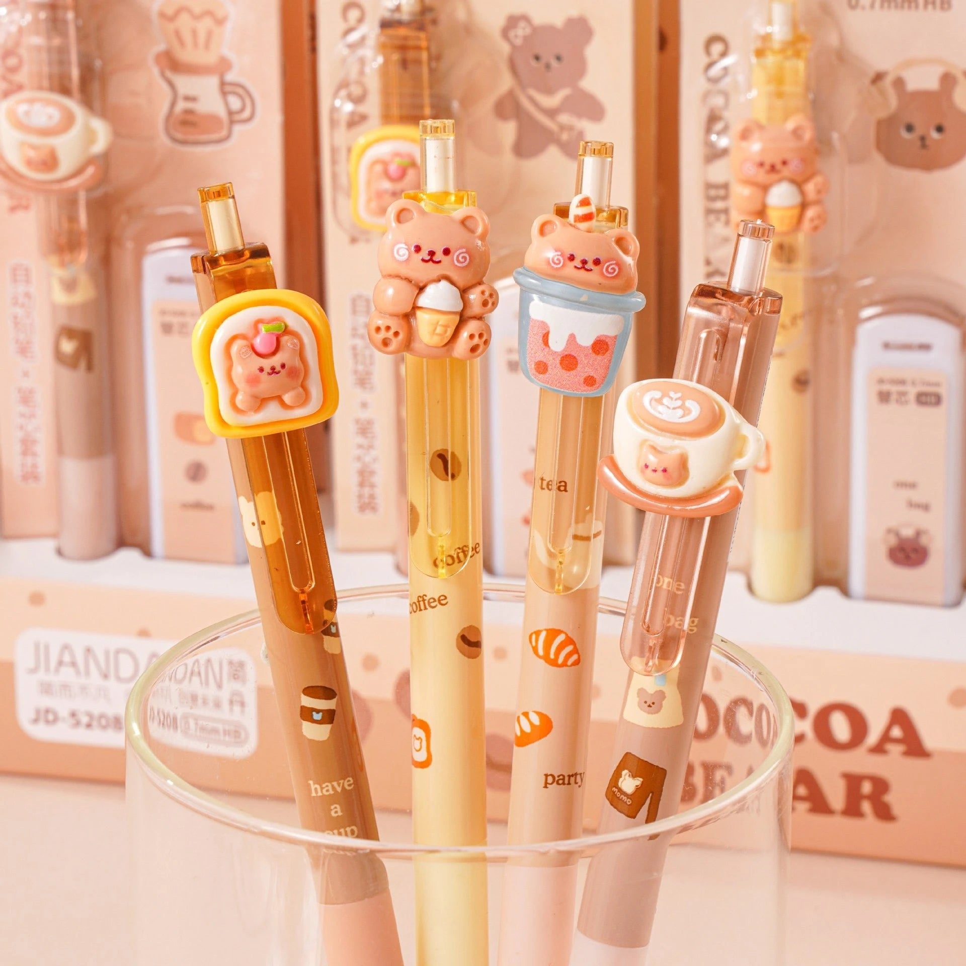 Cocoa Bear Mechanical Pencil With Refill 0.7mm ( 1pc )