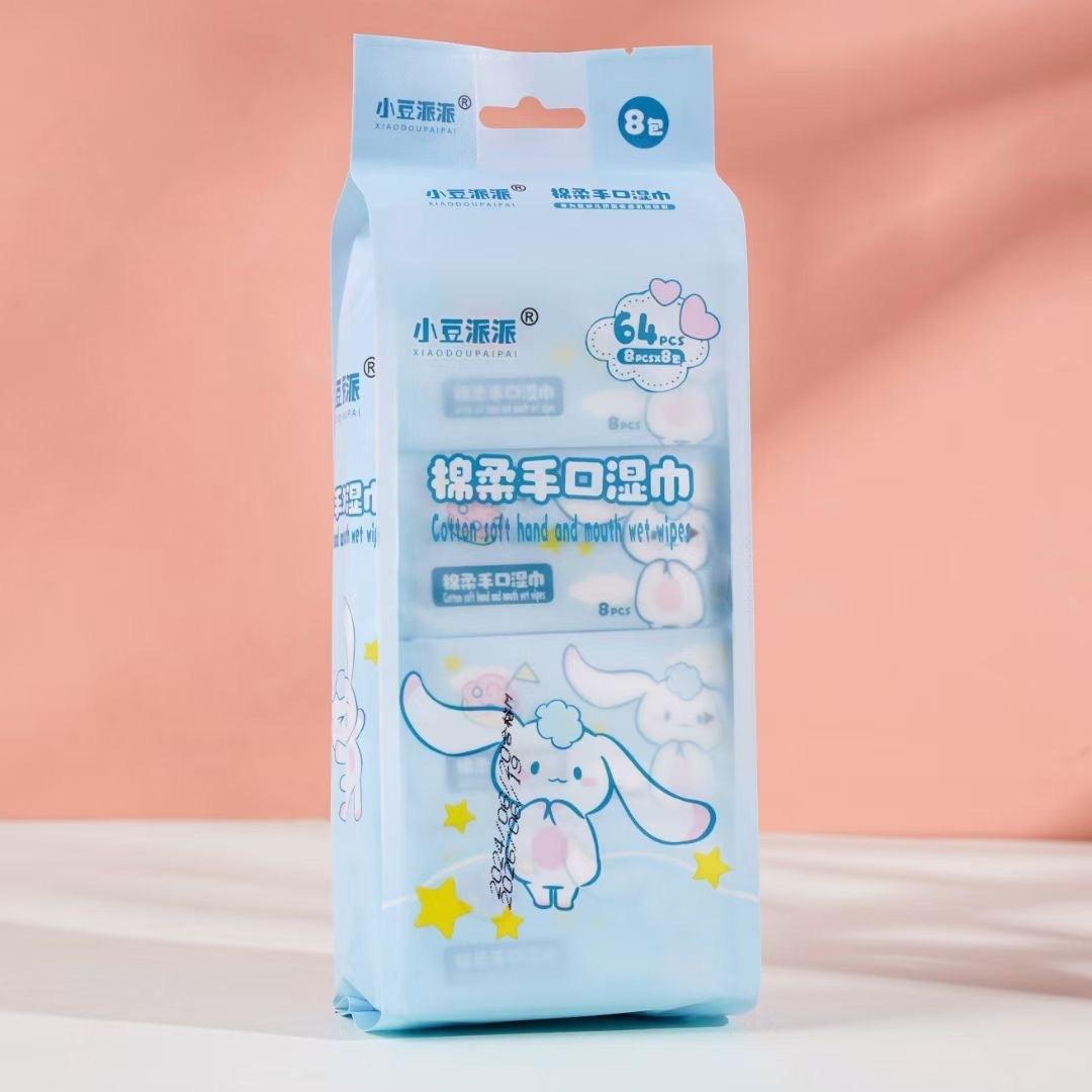 Sanrio Wet Tissue Pack ( 8 Packs )