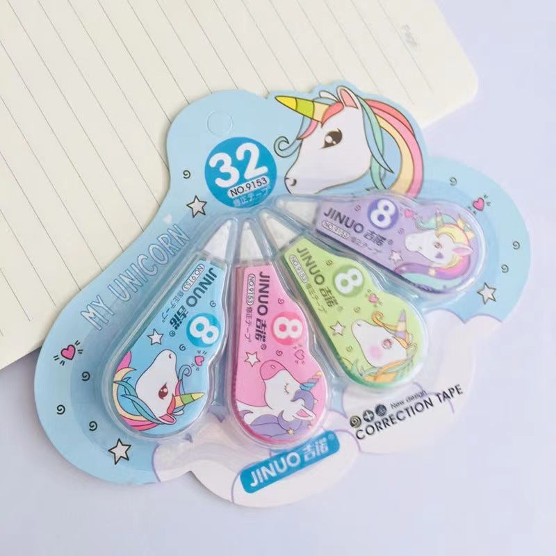 Unicorn Correction Tape ( 4pcs )