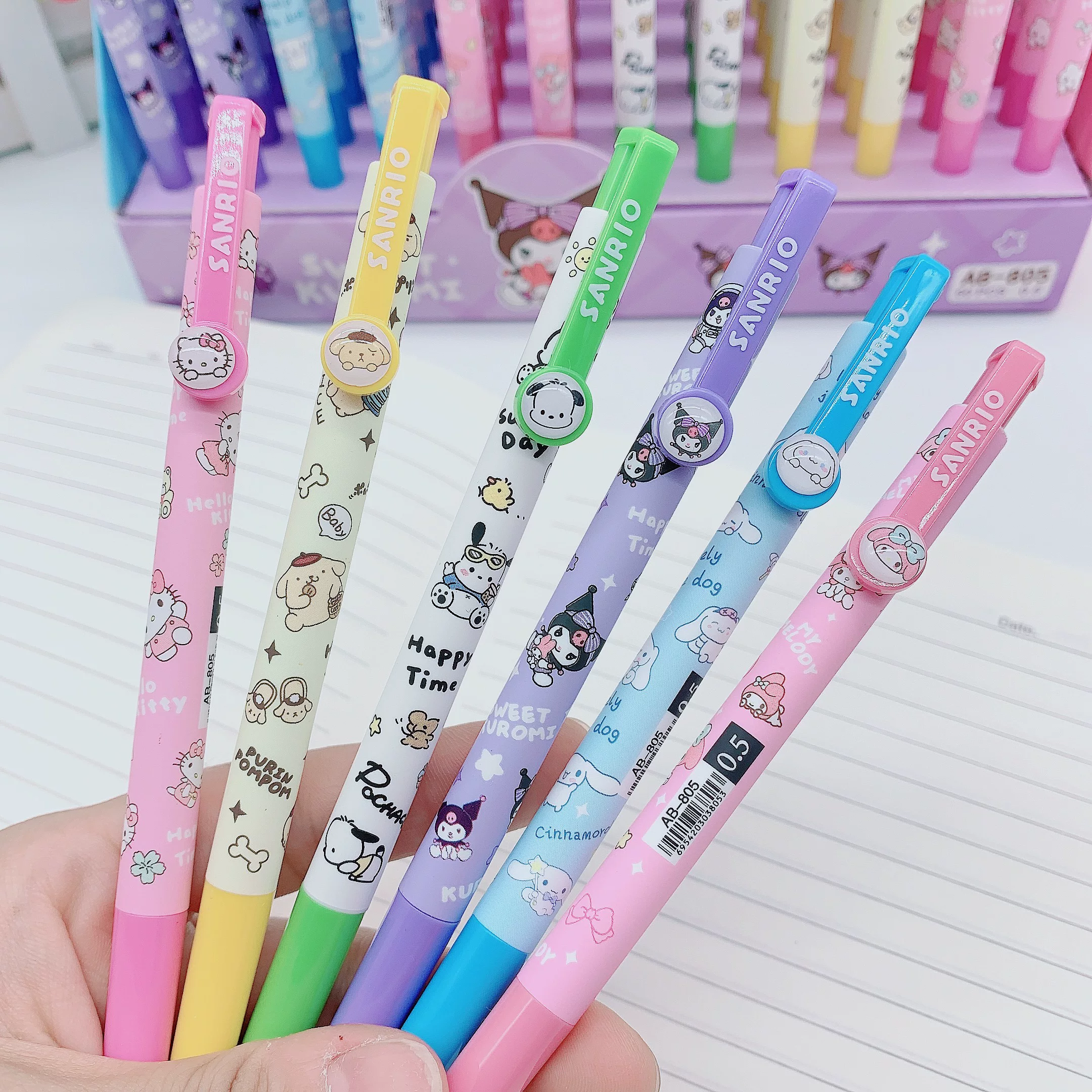 Sanrio Gel Pen ( 6pcs )