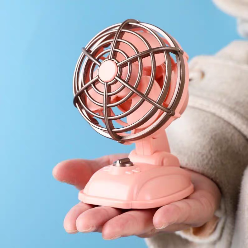 Retro Table Dual Speed Mini Fan ( 1pc )