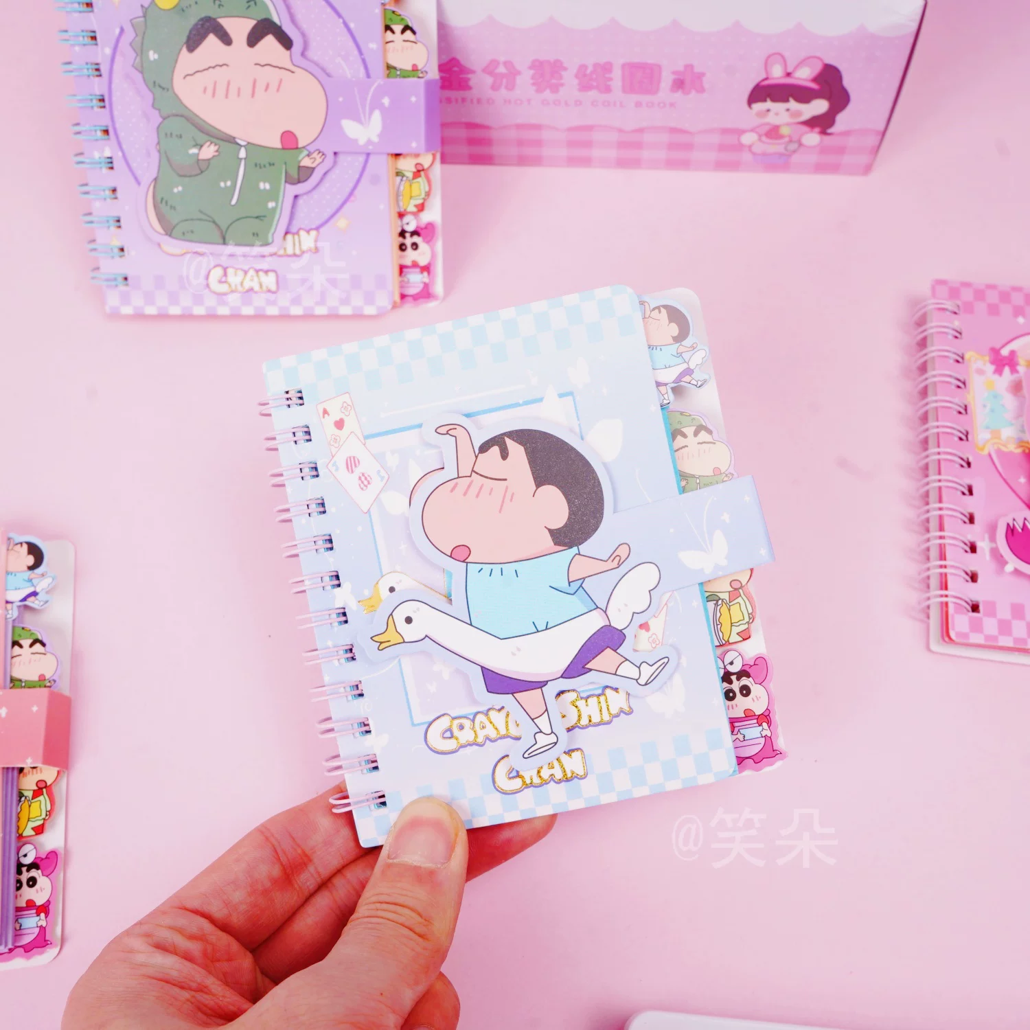 Shinchan Spiral Notebook Diary ( 1pc )
