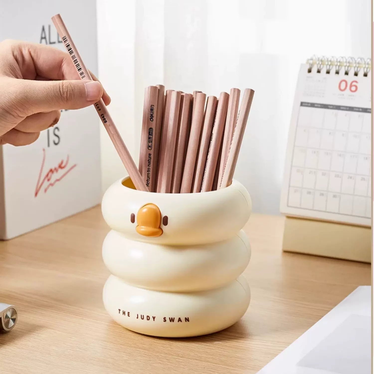 Duck Multipurpose Pen Holder Desk Organizer ( 1pc )