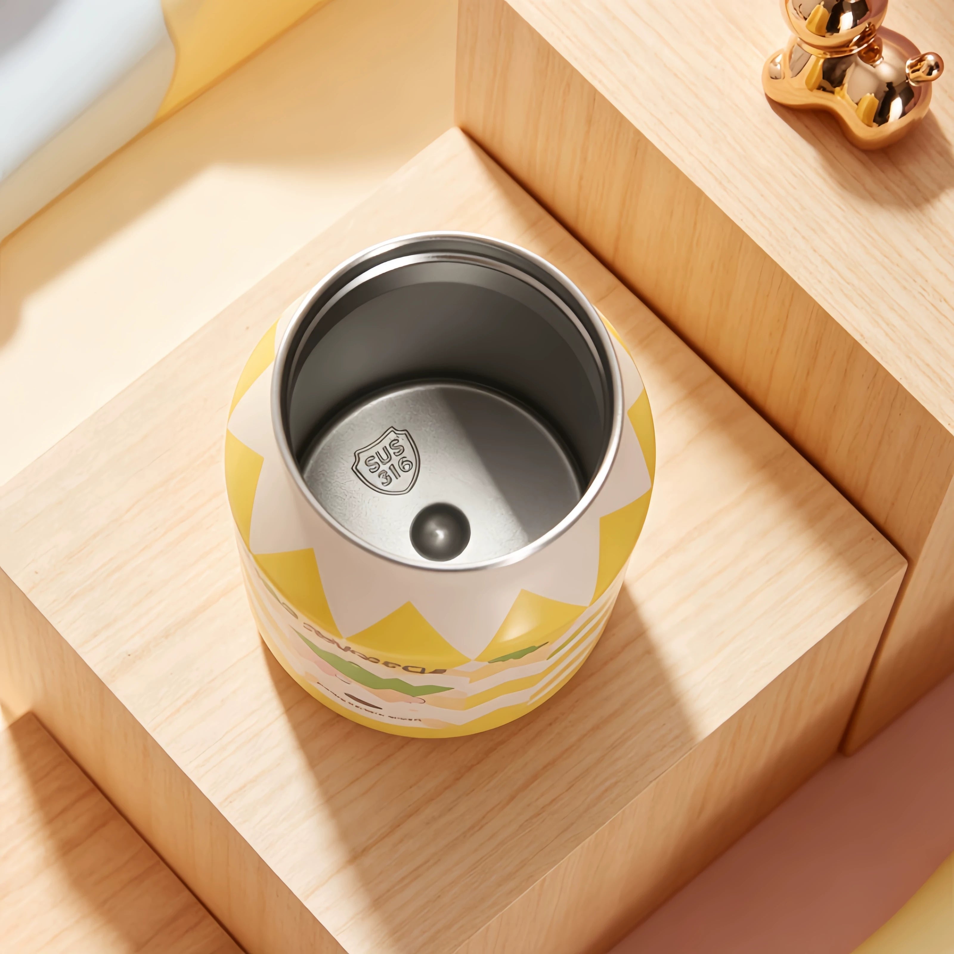 Pinteresty Pet Fruit Stainless Steel Tumbler ( 1pc )