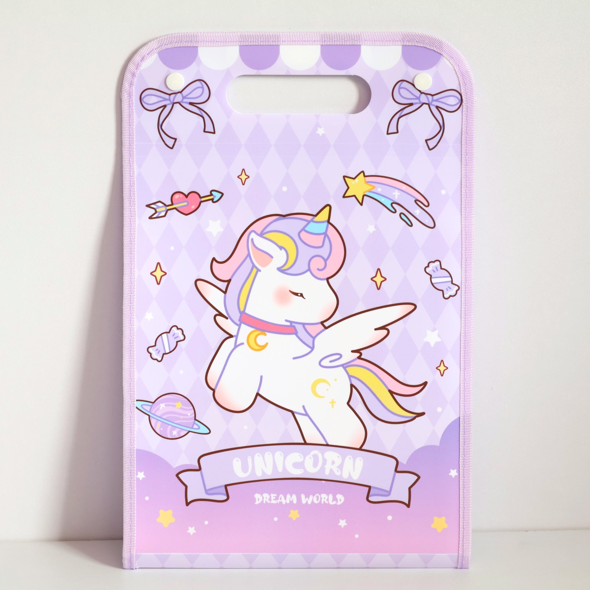 Unicorn File Folder A4 With 12 Layers ( 1pcs )