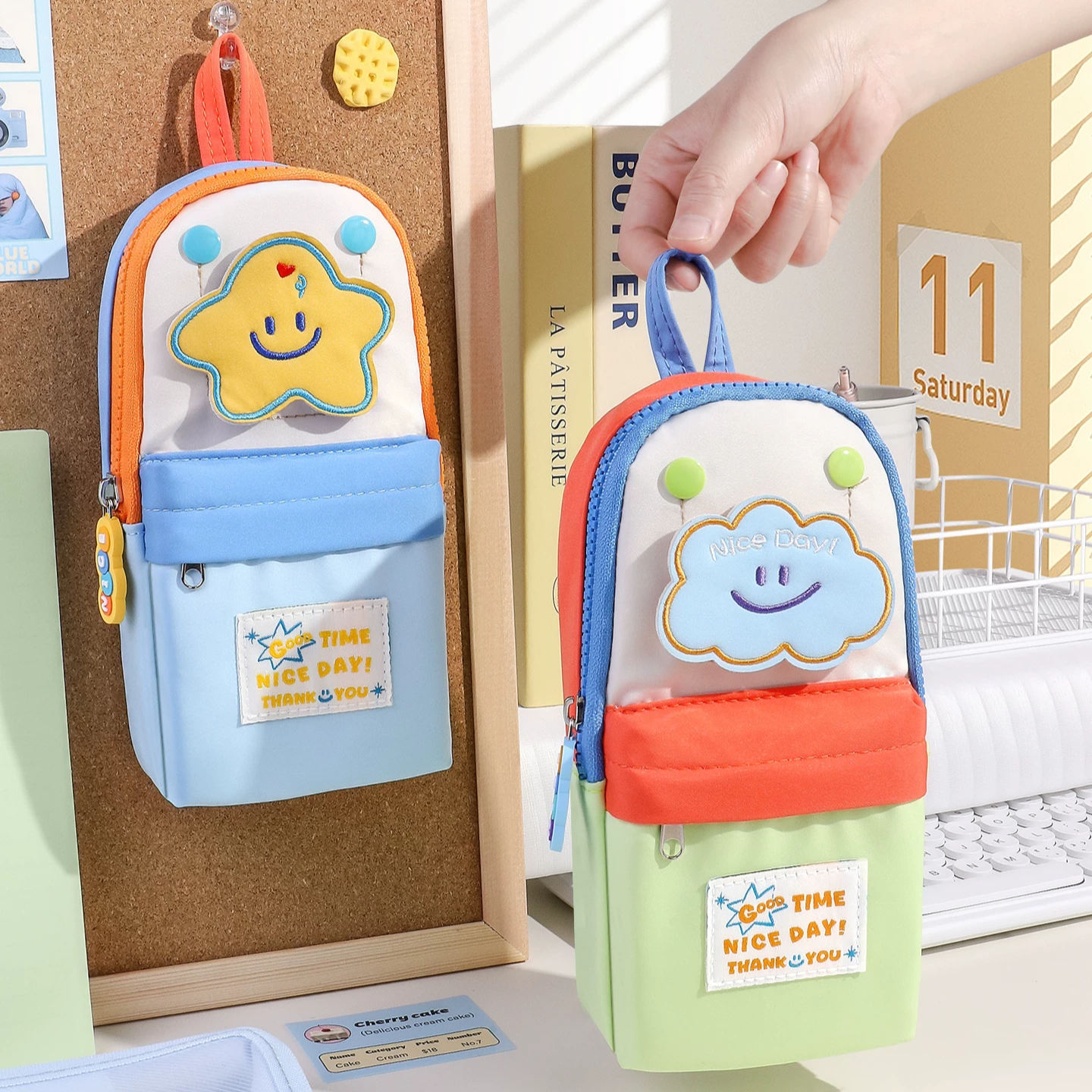 Pinteresty Multipurpose Stationery Pencil Case Pouch ( 1pc )