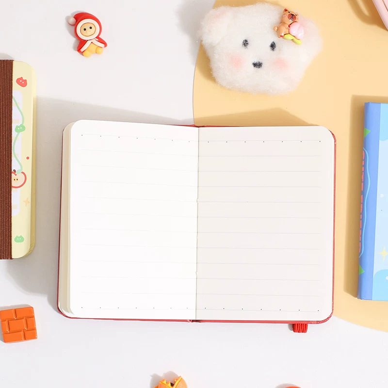 Kawaii Cat Penguin Notebook Dairy A7 ( 1pc )