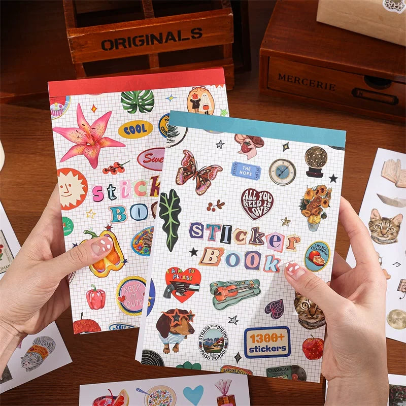 Daylight Gathering Collection Journaling Scrapbooking Sticker Book ( 50sheets )