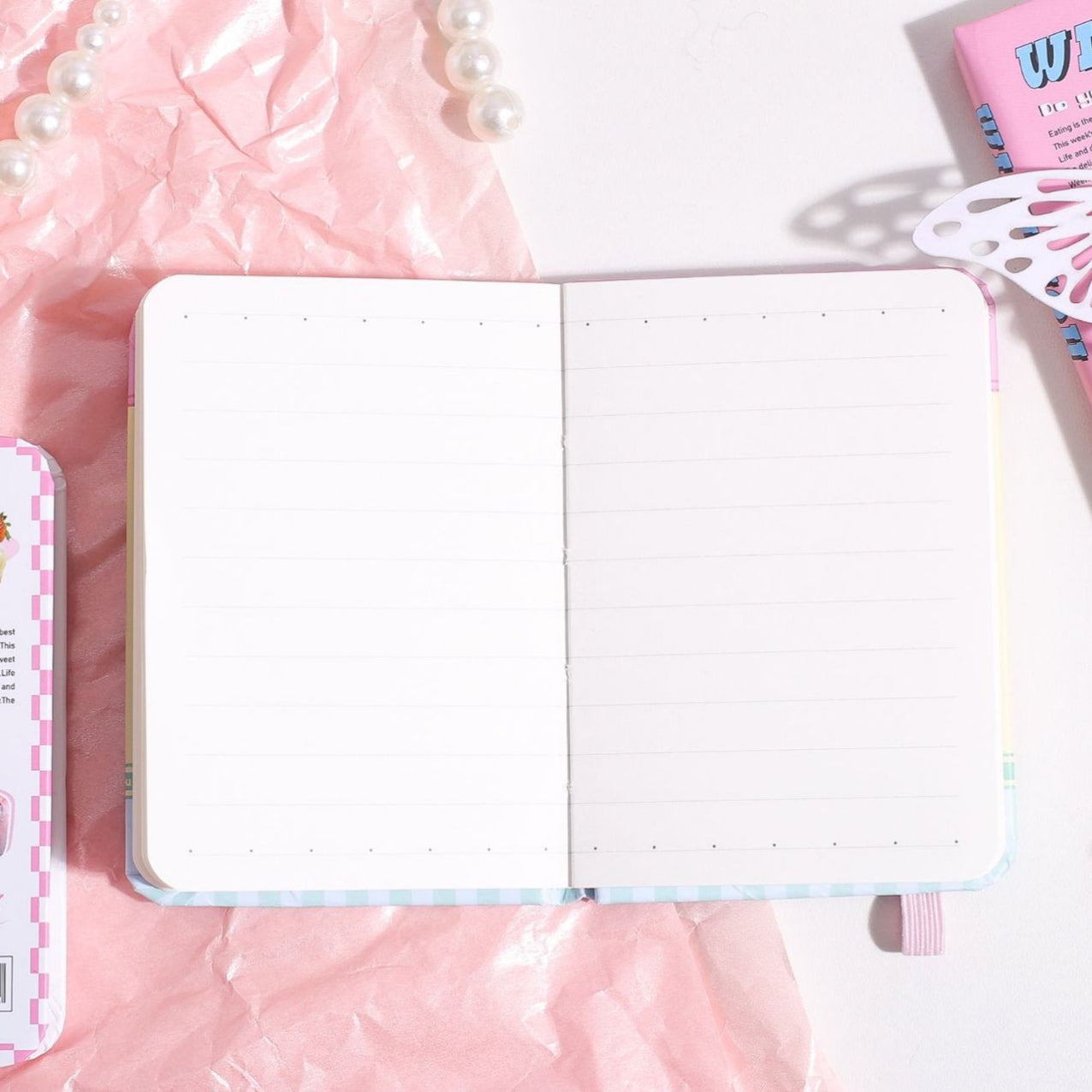 Retro Notebook Dairy A7 ( 1pc )