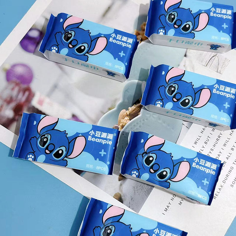 Stitch Wet Wipes Tissue Pack ( 8 Packs )