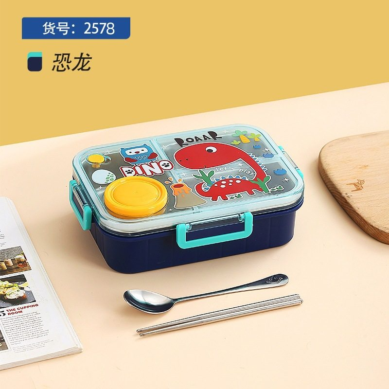 Meal Magic Three Compartment Bento Lunch Box ( 1pc )