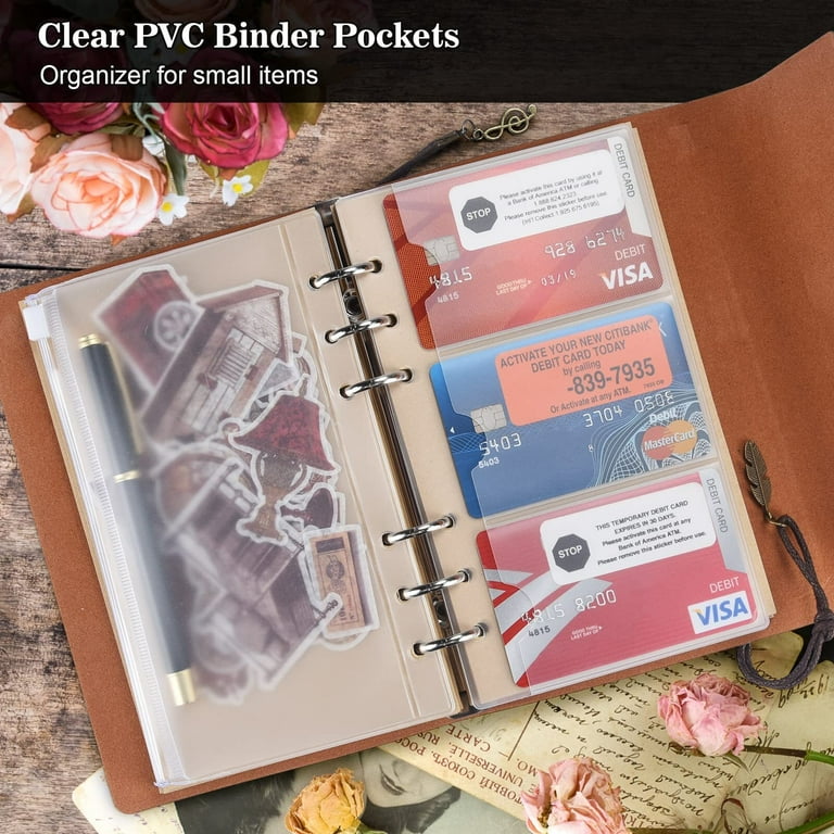 Vintage European Style Binder Journaling Notebook Diary Refillable ( 1pc )