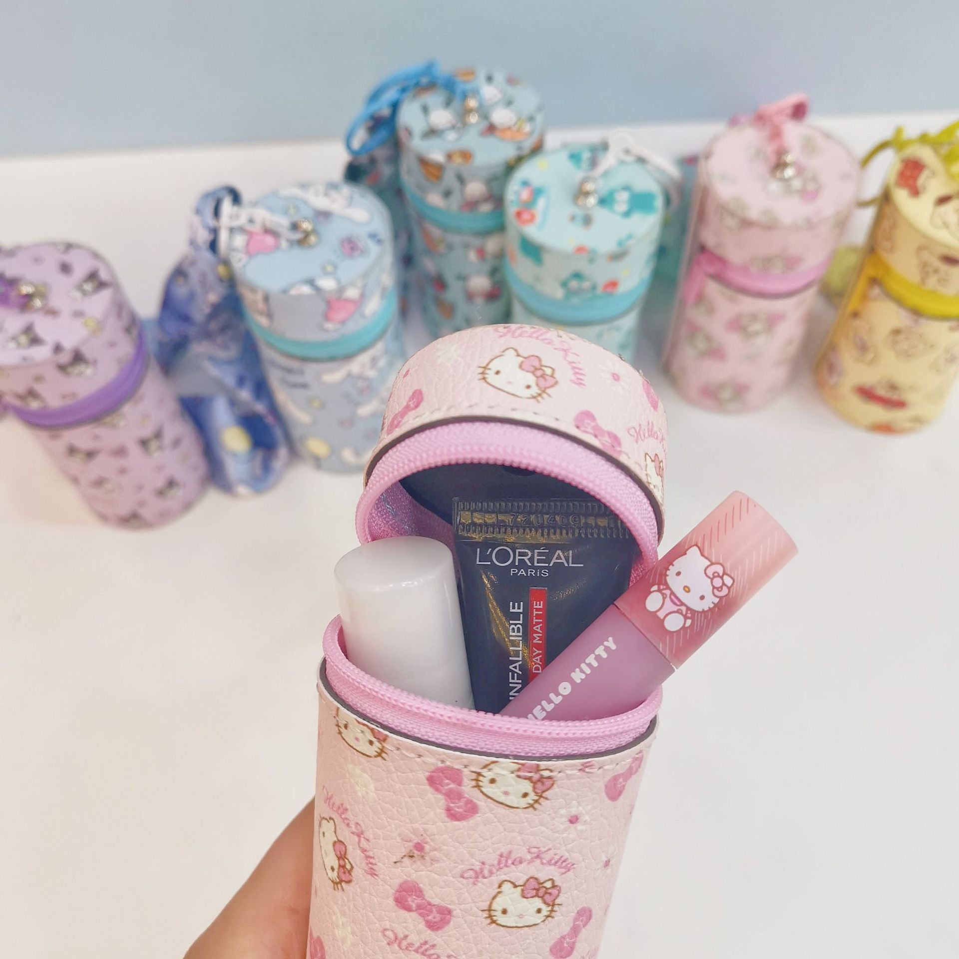 Sanrio Mini Purse Coin Keychain Pouch ( 1pc )