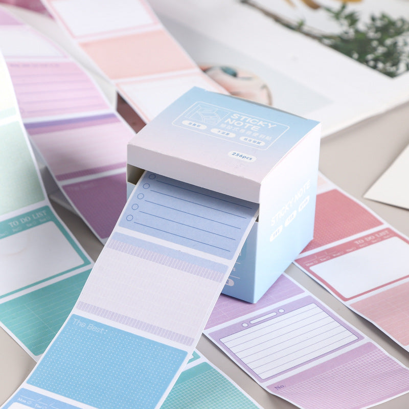 Morandi Peel Off Sticky Notes ( 1pc )