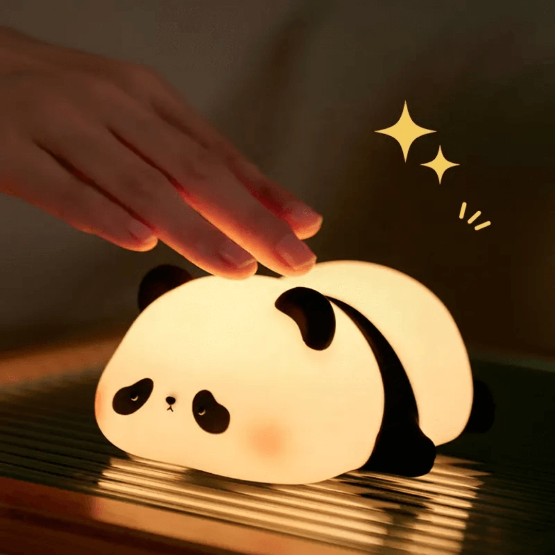 Panda Sleeping Silicon Lamp Rechargeable ( 1pc )