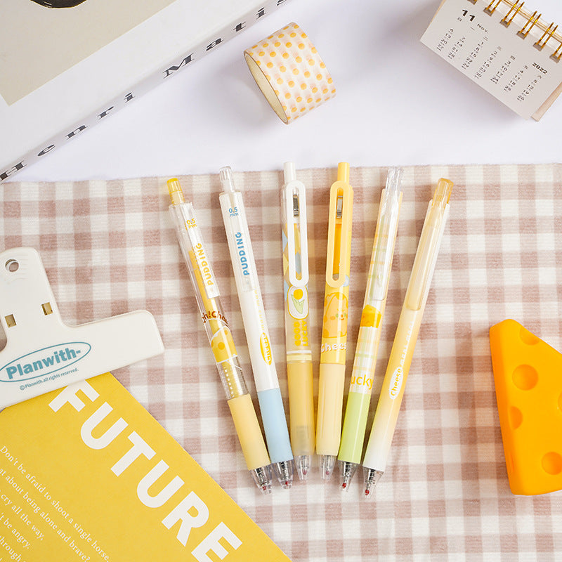 Kawaii Cheese Gel Pen ( 1pc )