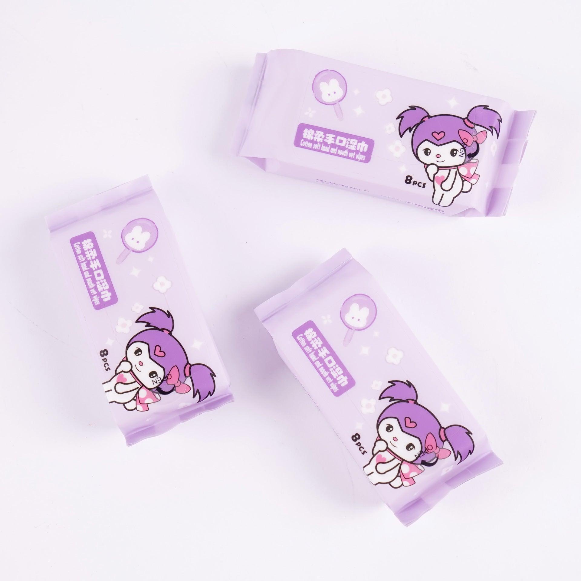Sanrio Wet Tissue Pack ( 8 Packs )