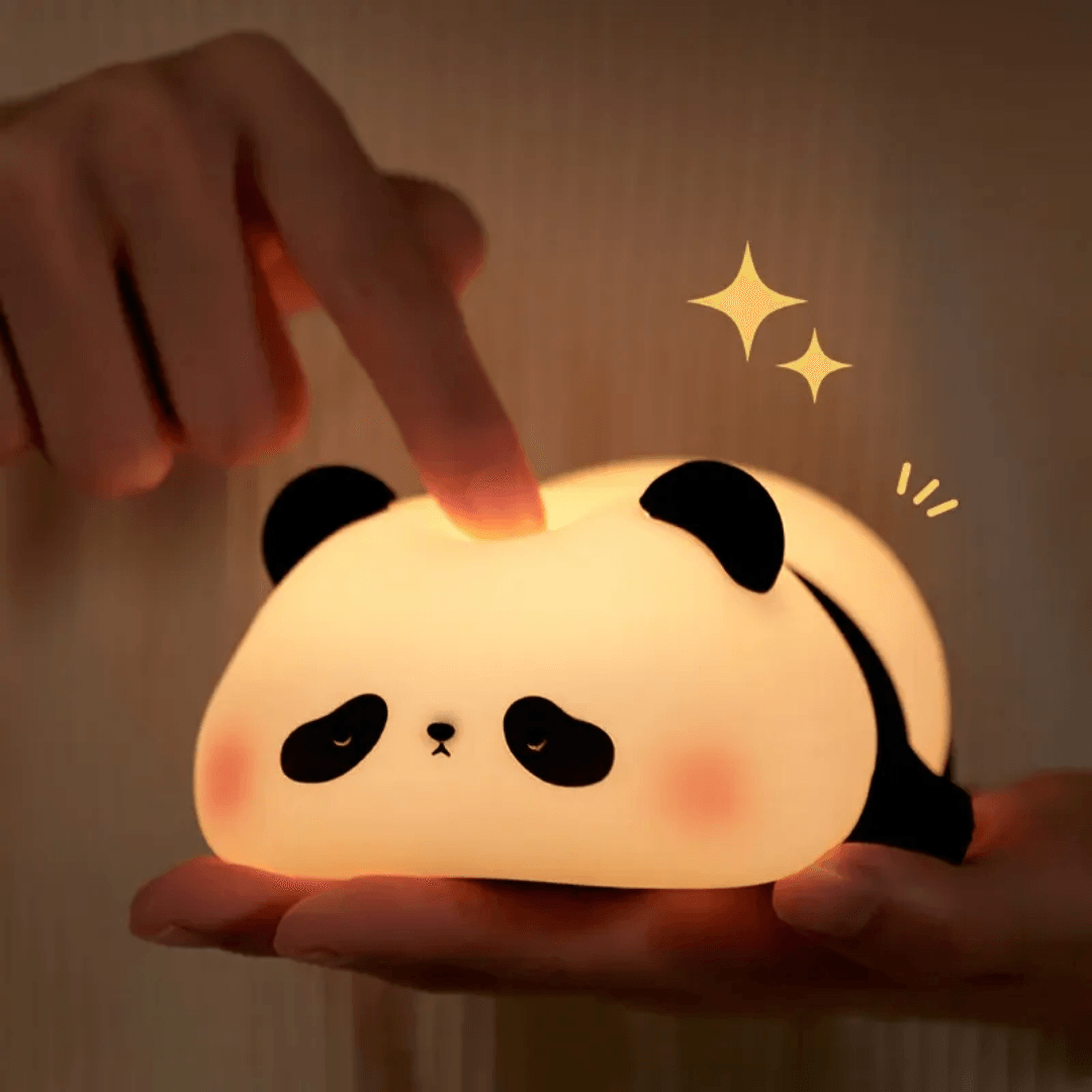 Panda Sleeping Silicon Lamp Rechargeable ( 1pc )