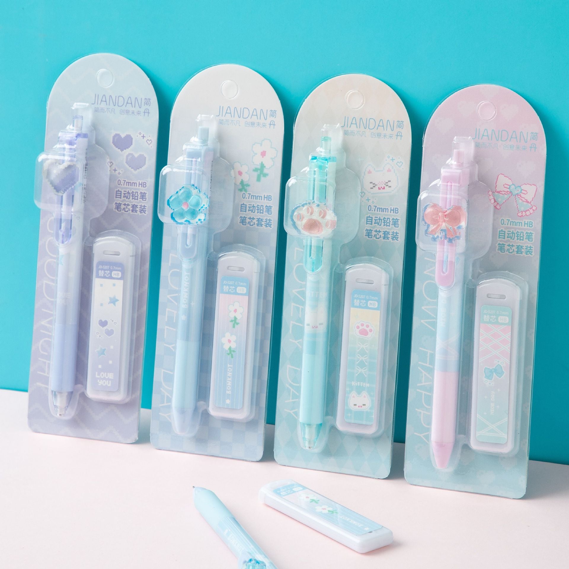 Aesthetic Mechanical Pencil With Refill 0.5mm ( 1pc )