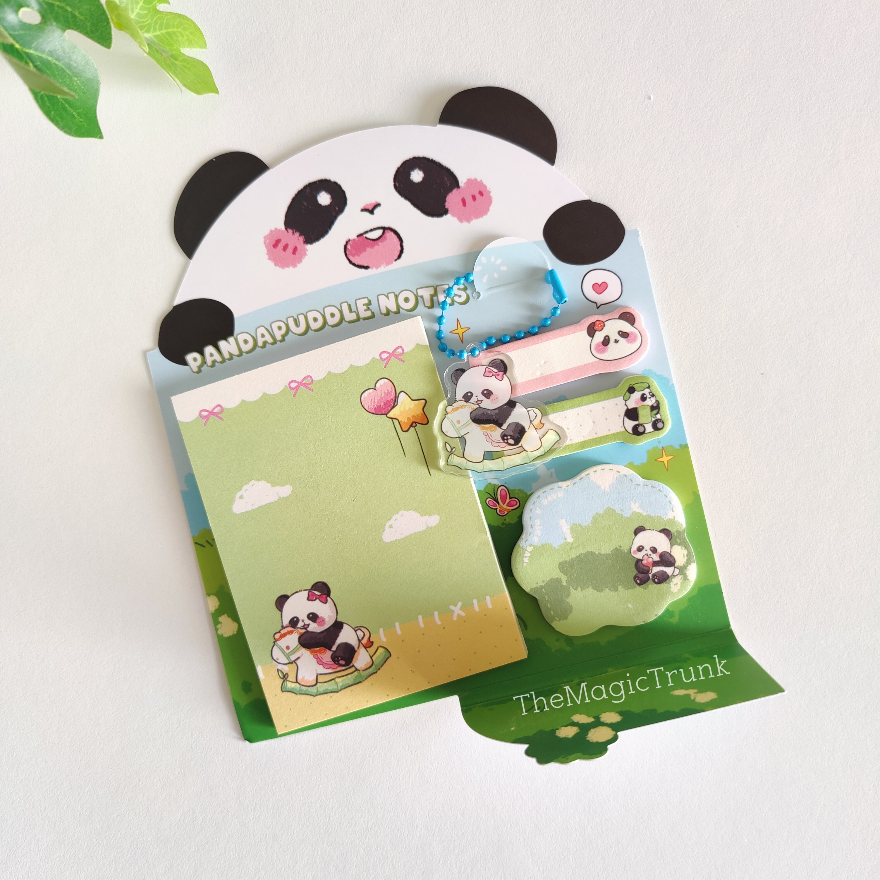 Panda Puddle Sticky Notes ( 1pc )