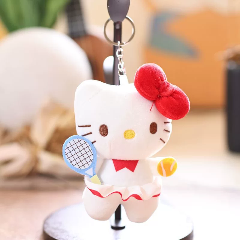 Hello Kitty Plush Keychain Toy ( 1pc )