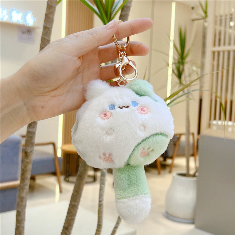 Meow Cat Soft Plush Keychain ( 1pc )
