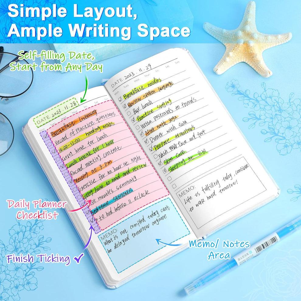 Shimmer Hard Bound Daily Planner Diary ( 1pc )
