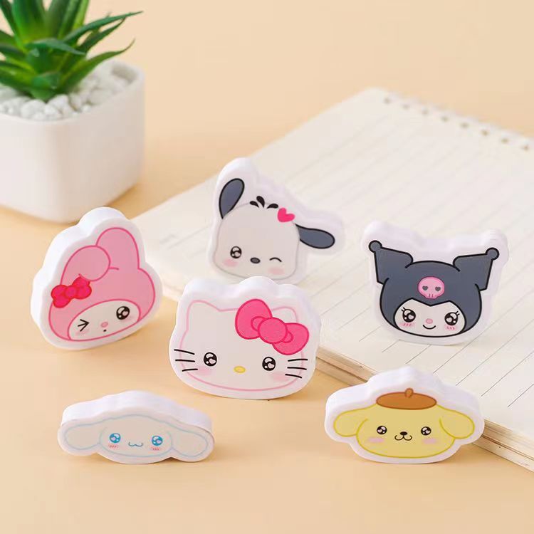 Sanrio 3D Mystery Surprise Erasers ( 1 pack )