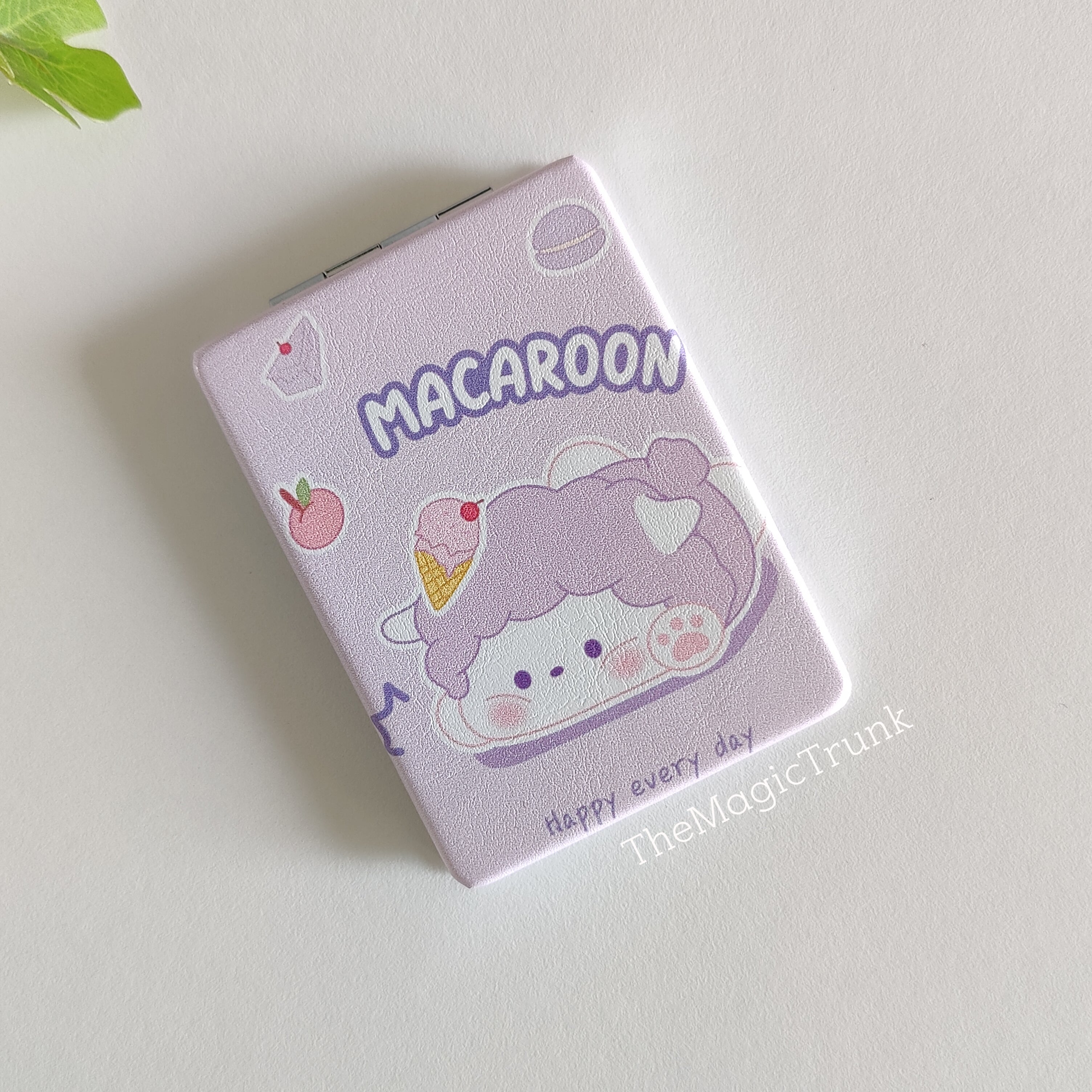 Dessert Character Cosmetic Pocket Mirror ( 1pc )
