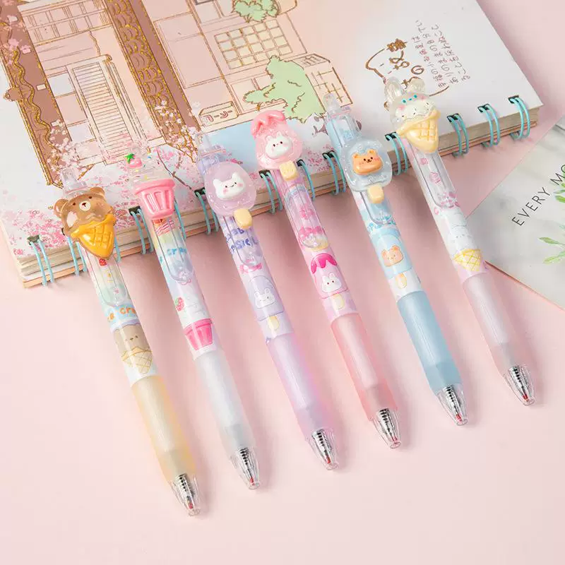 Ice Cream Candy Gel Pen ( 3pcs )