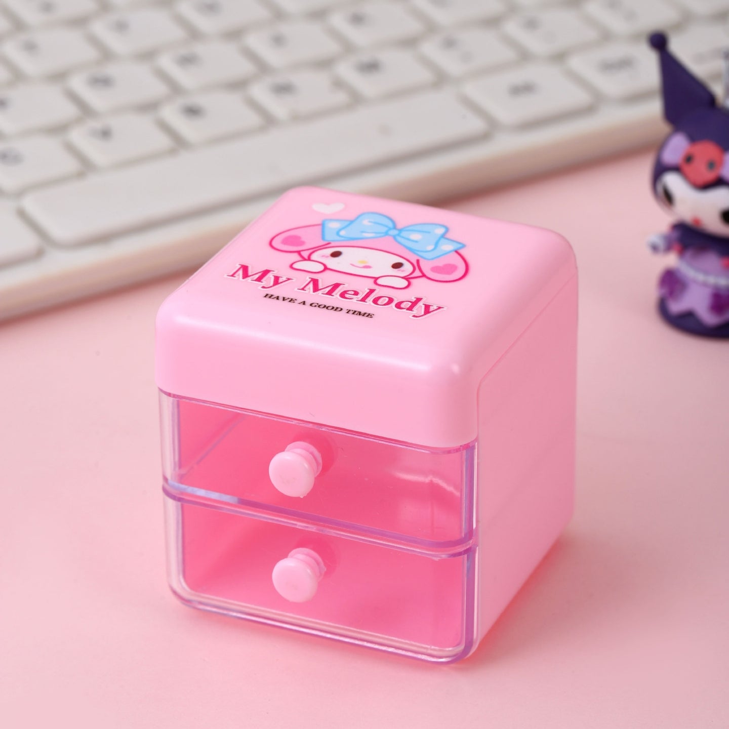 Sanrio Mini Desk Storage Organizer with Drawer ( 1pc )